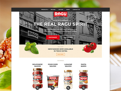 Ragu site design