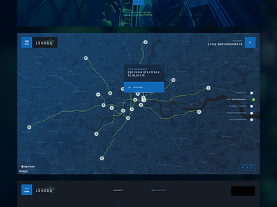 London Map vis