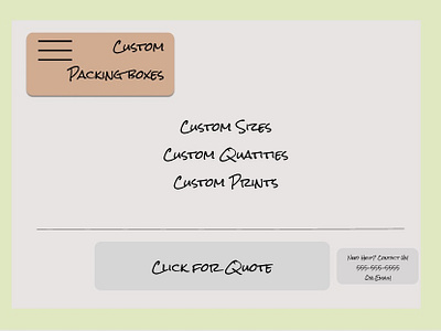 Custom Packages Desktop design mockup ui design webdesign