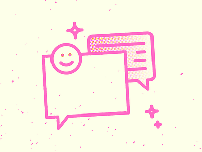 Tell a Friend Icon icon pink smiley social