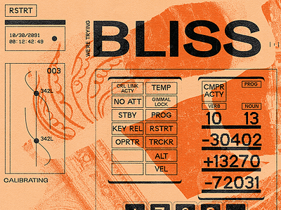 Bliss 🌟🌟 collage sketch texture typography