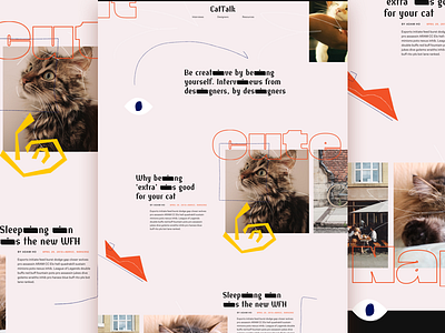 CatTalk Site Design