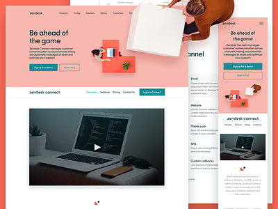 Zendesk Connect redesign