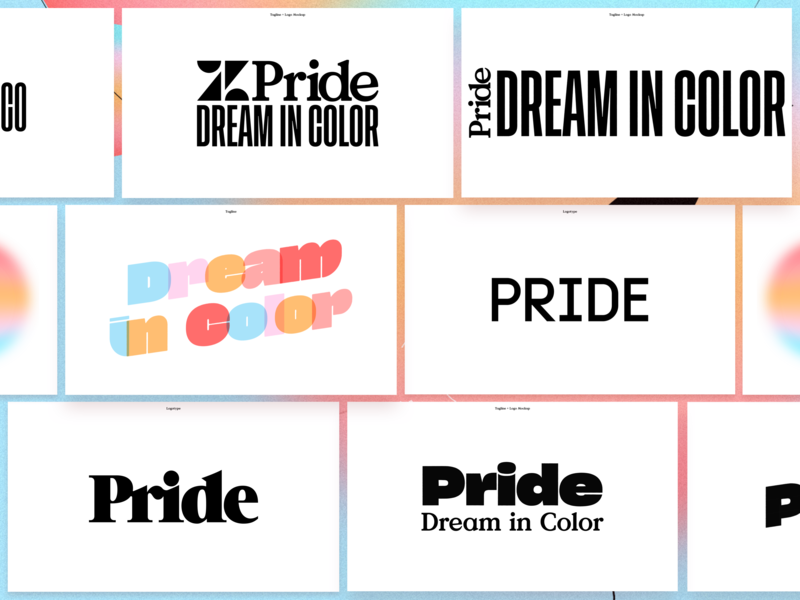 Pride wordmarks vol. leftovers pride typography wordmark zendesk