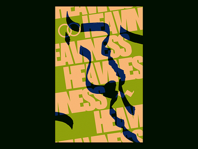 Heaviness poster typography