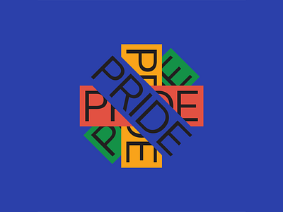 Happy Pride! branding pride typography