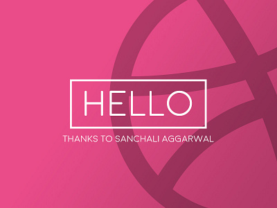 Hello Dribbble!