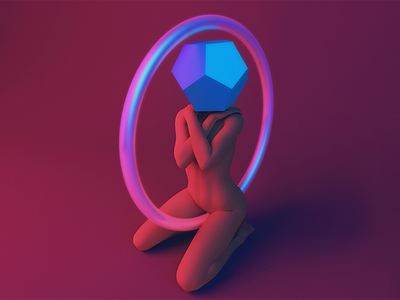 ecstasy 3d abstract aftereffects arnold c4d c4dtoa cinema4d human photoshop
