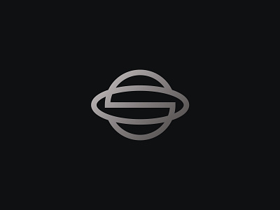 Saturn + Letter S brand designer graphic designer letter s logo logo designer logo for sale logo maker logoground planet logo saturn logo space stock logos typographic logo
