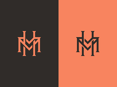 H&M Monogram Logo brand designer graphic designer hm letter logo logo designer logo for sale logo maker logoground monogram logo stock logos typographic logo