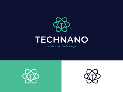 Technano Logo atom logo brand designer graphic designer letter logo logo designer logo for sale logo for science logo for tech logo maker logoground stock logos typographic logo