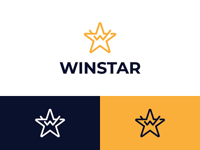 WInstar Logo brand designer graphic designer it logo letter logo logo designer logo for sale logo maker logoground modern logo star logo stock logos tech logo typographic logo typography