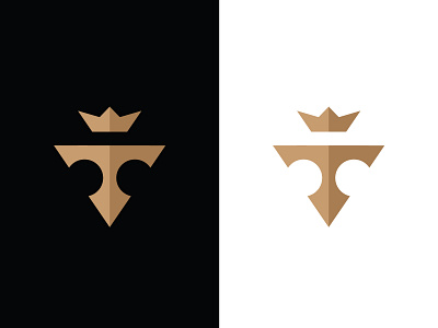 T Lettermark brand designer crown logo golden logo graphic designer letter logo letter v logo logo designer logo for sale logo maker logoground royal logo stock logos v lettermark