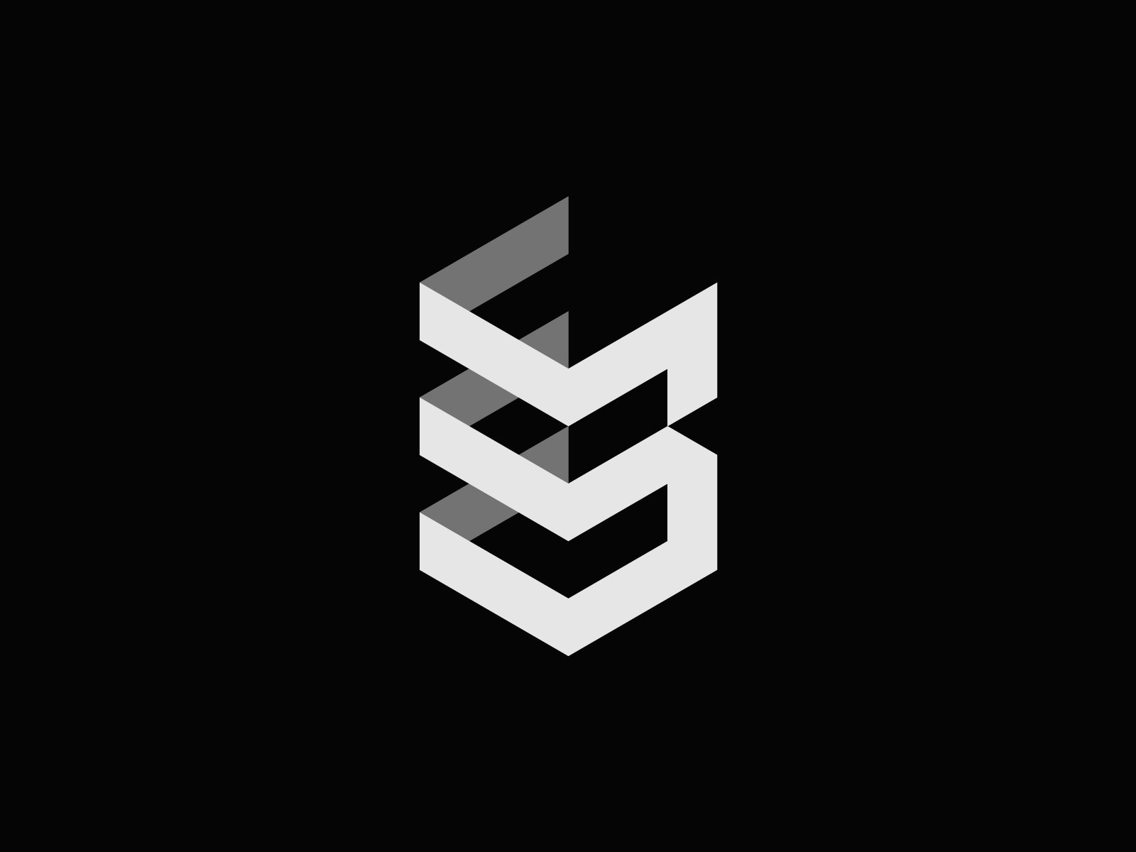 Abstract B Lettermark by Kanades on Dribbble