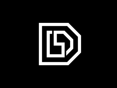 DS Monogram Logo brand designer ds monogram graphic designer letter logo logo designer logo for sale logo maker logoground sd monogram stock logos typographic logo typography