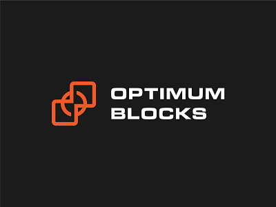 Optimum Blocks Logo brand designer development development logo digital logo graphic designer it logo letter logo letter o logo designer logo for sale logo maker square stock logos symbol