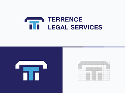 Logo for a lawyer - ver 2 brand designer graphic design graphic designer law lawyer legal service logo logo designer logo for sale logo maker pillar stock logos