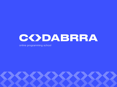 Codabrra Logo academy brackets brand designer code coder coding graphic designer logo designer logo maker logoground programmer programming school stock logos