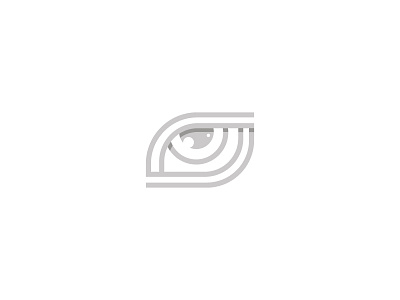 Eye logo in modern style