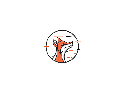 Dreaming Fox Logo alex san animal brand designer fox graphic designer logo designer logo for sale logo maker orange stock logos