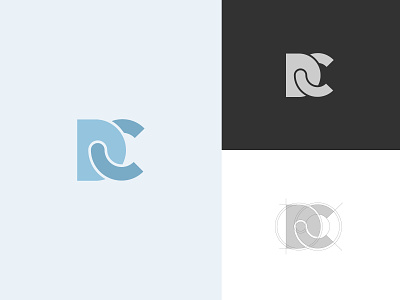 DC Monogram brand designer dc monogram graphic designer letter logo logo designer logo for sale logo maker logoground stock logos typographic logo