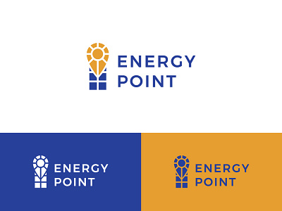 Sun Energy Point Logo brand designer graphic designer logo designer logo for sale logo maker logoground point solar stock logos sun sun energy
