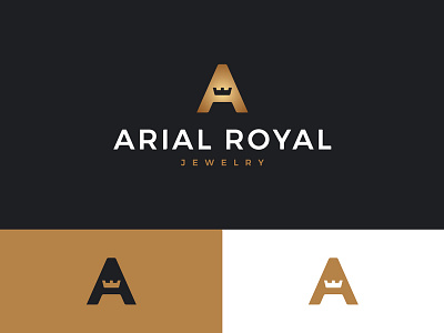 Royal Letter A Logo