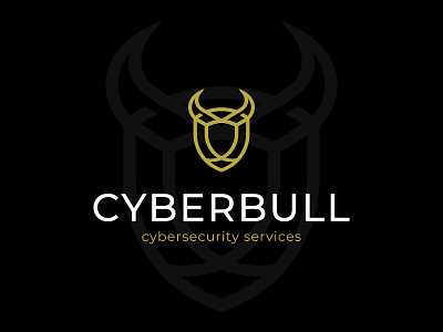 CyberBull Logo animal logo brand designer bull logo graphic designer logo designer logo for sale logo for security logo maker logoground stock logos