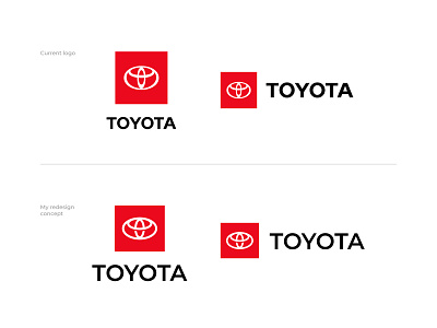 Toyota Logo Redesign toyota logo toyota redesign