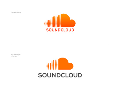 SoundСloud Redesign brand designer logo logo design logo designer logo maker souncloud soundcloud redesign