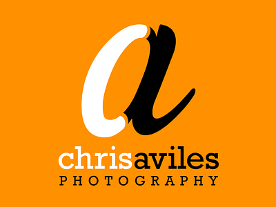 Chris Aviles Photography logo orange photography