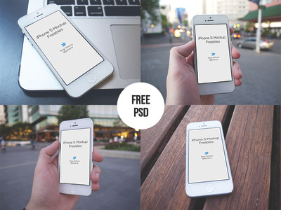 Free iPhone Mockups - PSD