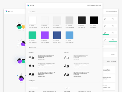 Often | Style Guide by Regy Perlera for Often on Dribbble