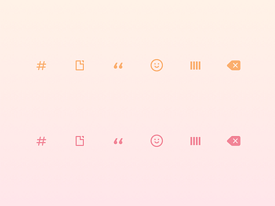 Often | Keyboard Icons