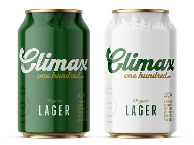 Climax beer can