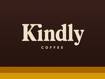 Kindly brand branding coffee