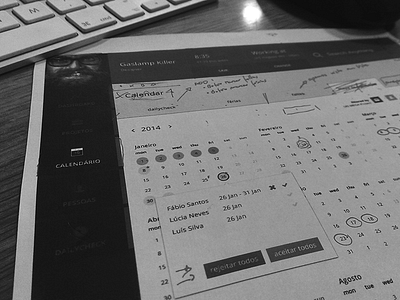 Meeting on a new amazing project dashboard mockup sketch ui ui design wireframe