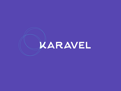 Karavel branding karavel logo purple