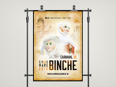 Carnival of Binche 2019 - Official poster