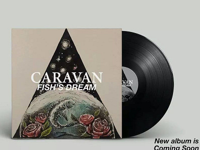 Caravan album cover album cover illustration
