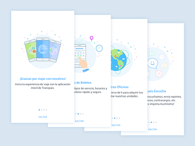 Onboarding Illustrations android cards illustration material onboarding ui ux