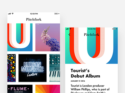 Pitchfork UI Shot ui