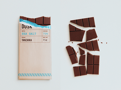 DUSK CHOCOLATE chocolate packaging