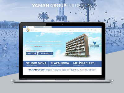 Yaman Group | UI/UX Design graphic design ui ui design user interface webpage