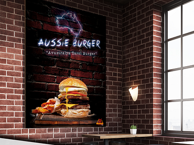 Ohannes Burger | Aussie Burger Poster design graphic poster