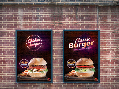 Ohannes Burger | Outdoor Posters art direction design graphic design poster