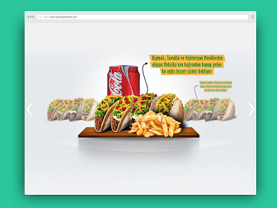 Fast Food Web Slider