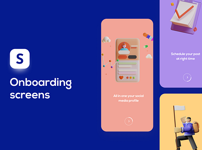 Onboarding screens dashboard app fitness app gym hero section landing page mobile app mobile app design mobile app landing page ui design ui designer website design