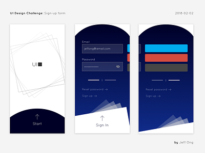 UI Design Challenge - SignUp Form