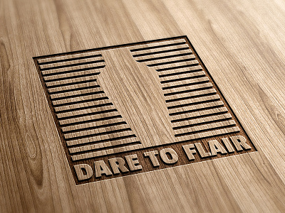 Dare to Flair logo bar bottle flair logo shaker skill steel visualcookies